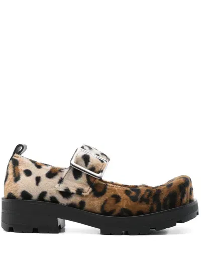 Charles Jeffrey Loverboy 45mm Moggies Shoes In Brown