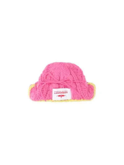 Charles Jeffrey Loverboy Hats In Pink