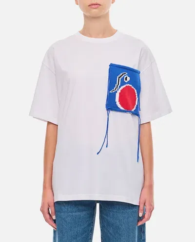 Charles Jeffrey Loverboy Patch Tee In White