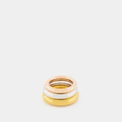 Charlotte Chesnais Brahma 3 Rings Set Ring In Multicolor