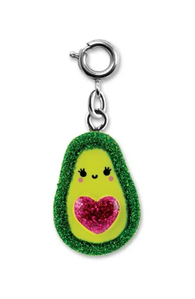 Charm It Kids' Glitter Avocado Charm In Green