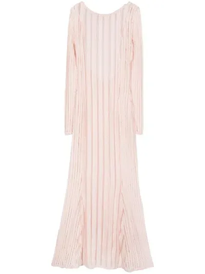 Charo Ruiz Seley Maxi Dress In Dusty Pink