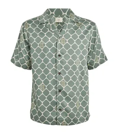 Che Deira Print Valbonne Shirt In Green