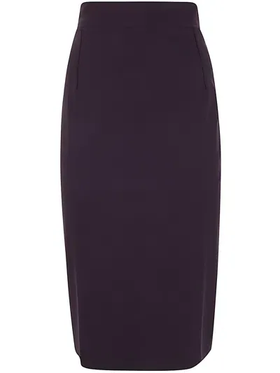 Chiara Boni Lumi Skirt Jersey In Pink & Purple