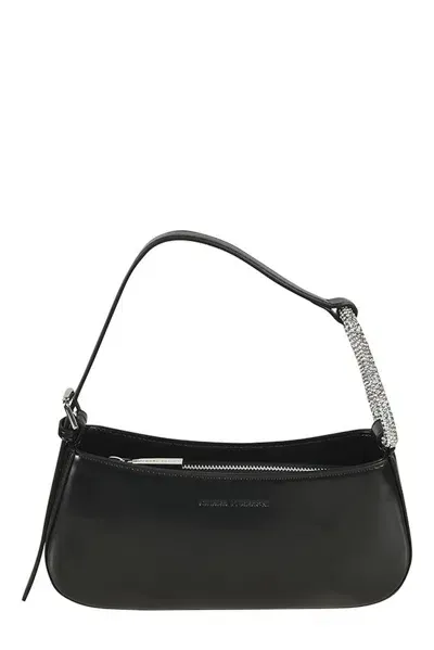 Chiara Ferragni Cf Loop Embellished Shoulder Bag In Black