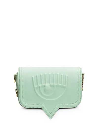 Chiara Ferragni Small Eyelike Bag In Paradise Green