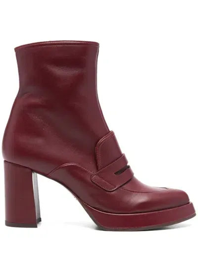 Chie Mihara 90mm Faton Boots In Red