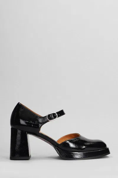 Chie Mihara Kante 65mm Leather Pumps In Black