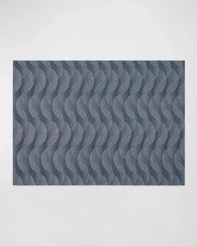 Chilewich Arc Indoor/outdoor Rug, 6' X 9' In Indigo