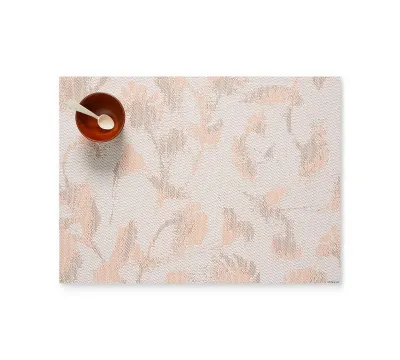 Chilewich Botanic Rectangular Placemat, 14" X 19" In Sesame