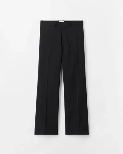 Chimi Twill Trousers In Black