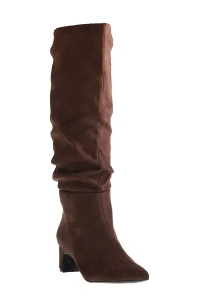 Chinese Laundry Noey Pointed Toe Boot In Brown