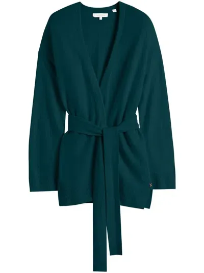 Chinti & Parker Belted Cardigan In Green