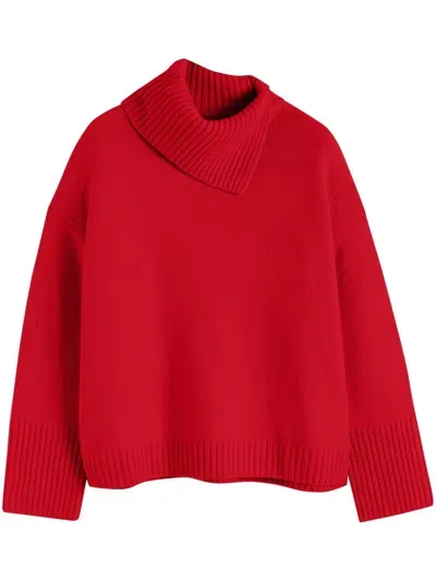 Chinti & Parker Cashmere Jumper In Red