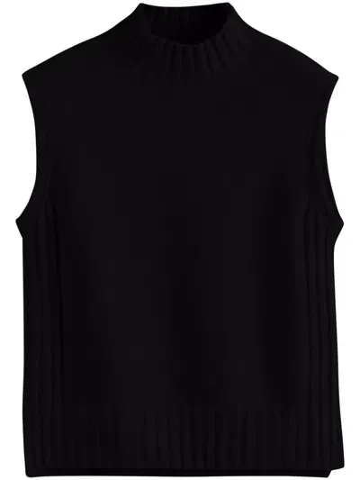 Chinti & Parker Cashmere Top In Black