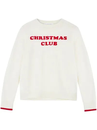 Chinti & Parker Christmas Club Sweater In Neutrals