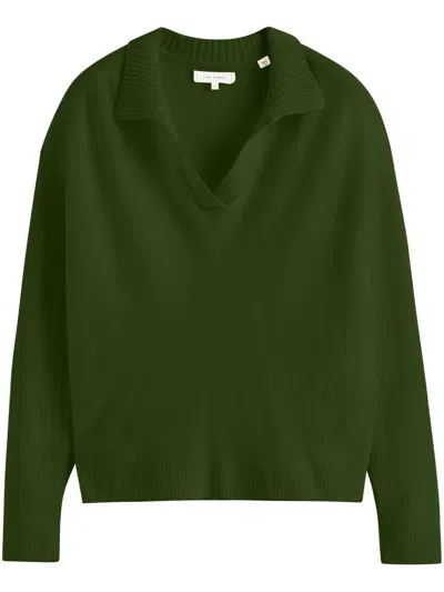 Chinti & Parker V-neck Jumper In Green