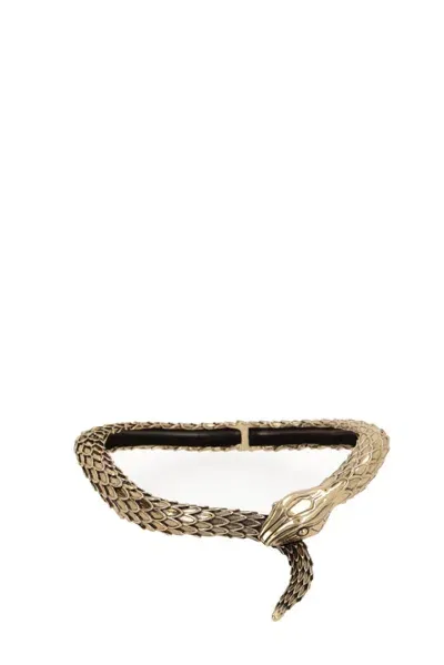 Chloé Animal Patterned Necklace In Gold