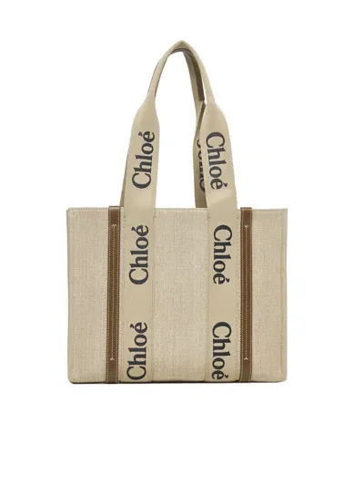 Chloé Bags.. In White - Brown 1