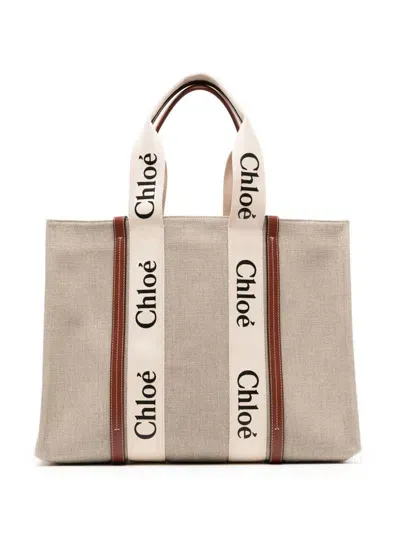 Chloé Bags.. In White-brown 1