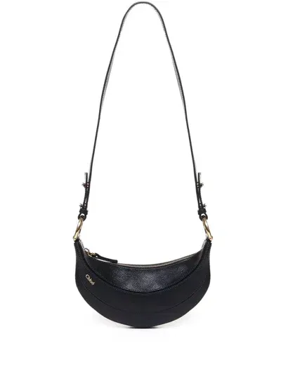 Chloé Banana Cross Body Bag In Black