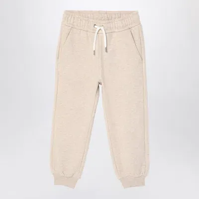 Chloé Kids' Beige Cotton Jogging Trousers