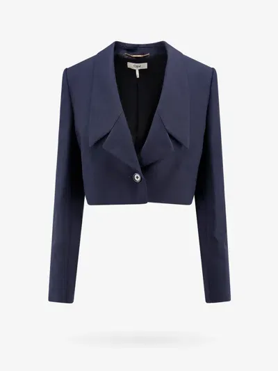 Chloé Blazer In Blue