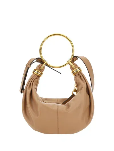 Chloé Bracelet Handbag In Woodrose