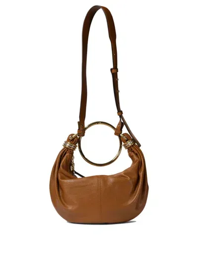 Chloé Bracelet Handbag In Brown