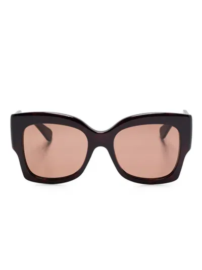 Chloé Cat-eye Sunglasses In Brown