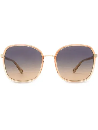 Chloé Ch0031s Sunglasses In Orange