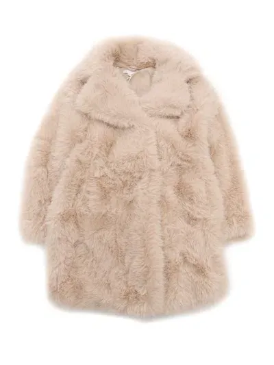 Chloé Kids' Coat In Beige