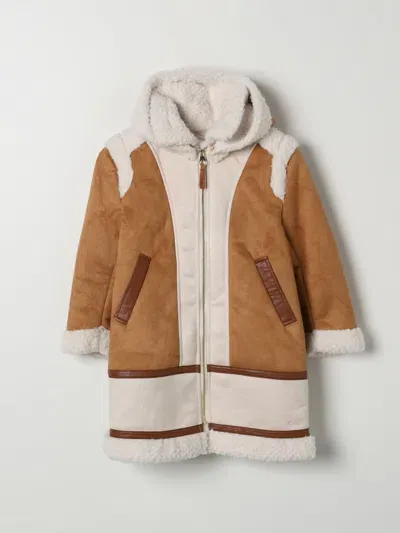 Chloé Babies' Coat  Kids Color Brown In Braun