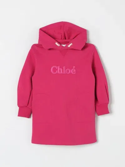 Chloé Dress  Kids Color Fuchsia