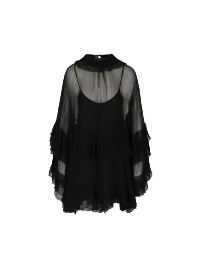 Chloé Dress In Black Silk