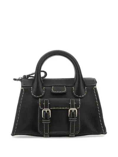 Chloé Edith Handbag In Black