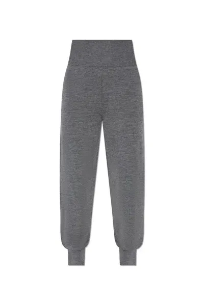 Chloé Elastic Waist Sweatpants In Grey