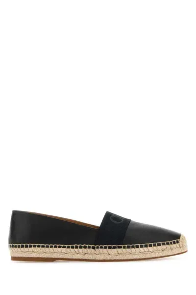 Chloé Flat Shoes In Black