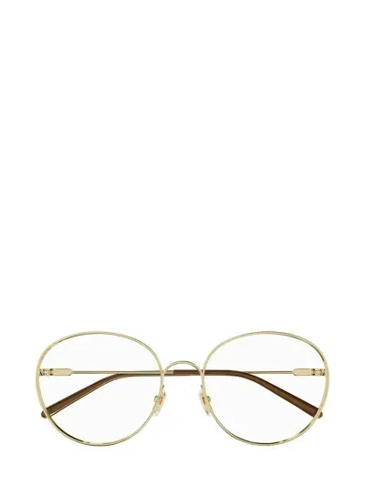 Chloé Eyeglasses In Gold