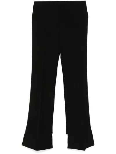 Chloé Flared Trousers In Black