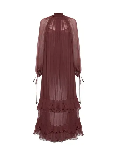 Chloé Dresses In Woodrose