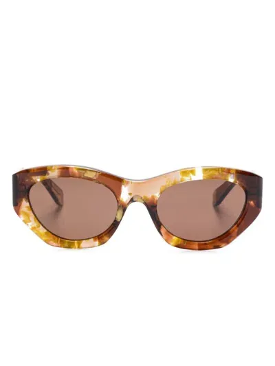 Chloé Gayia Sunglasses In Brown