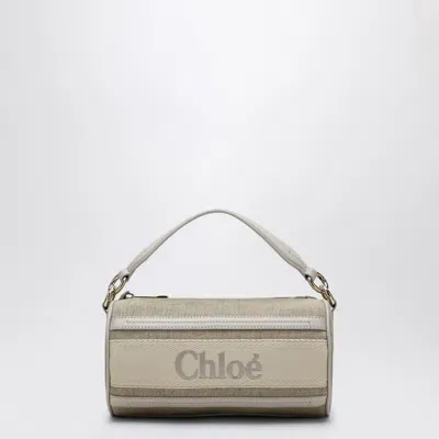 Chloé Grey Woody Tubular Shoulder Bag