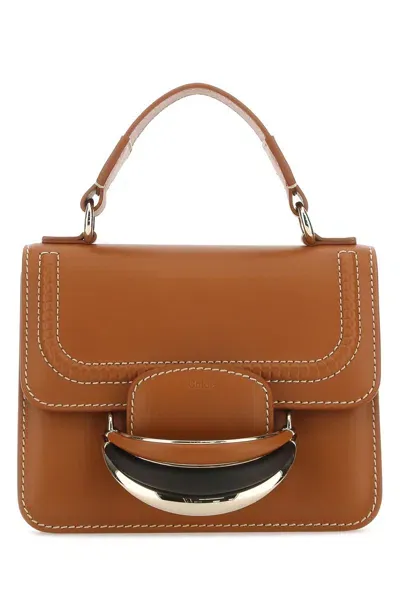 Chloé Handbags. In Brown