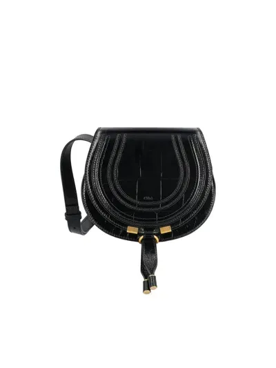 Chloé Mini Crossbody Handbag In Black