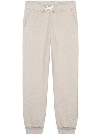 Chloé Jogging Bottoms In White