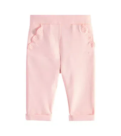 Chloé Baby Sweatpants In Pink