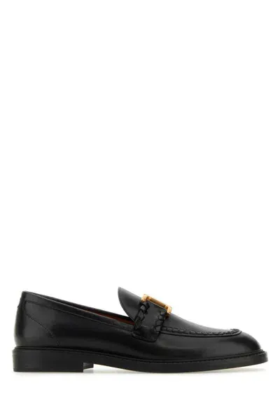 Chloé Loafers In Black