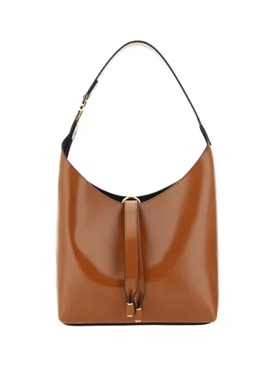 Chloé Marcie Leather Tote Bag In Multicolor