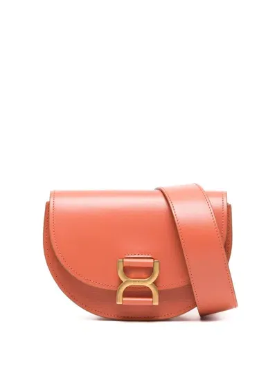 Chloé Marcie Crossbody Bag In Pink